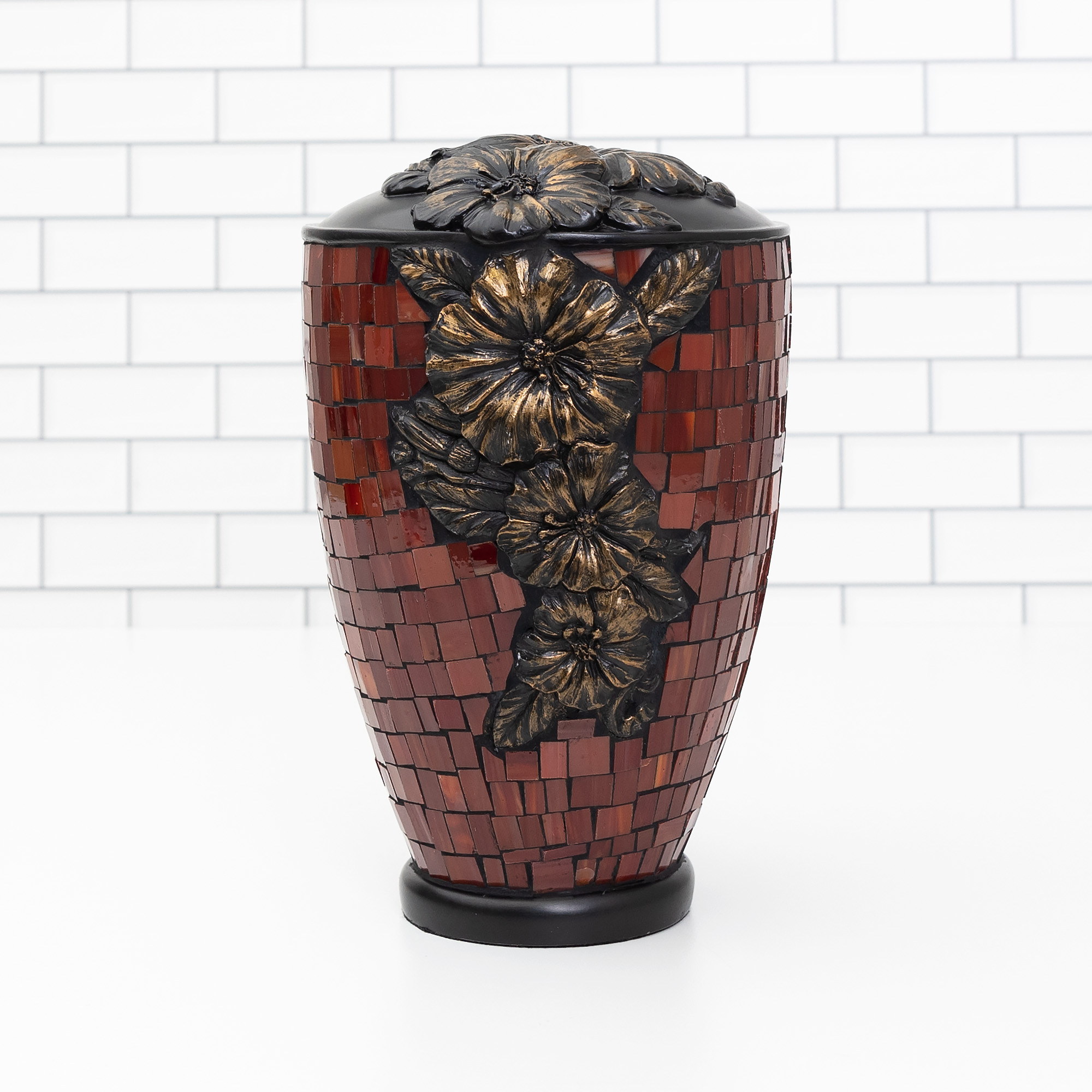 Custom Mosaic Urn For Pets/Human Ashes, Memorial Cremation Urn top with Personalization- Small, Medium, Large