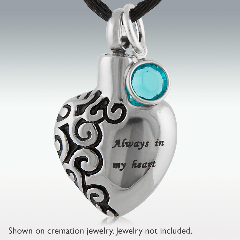 swarovski cremation jewelry