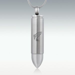 Fish Bullet Cremation Jewelry - Engravable