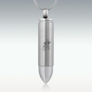 Firefighter Bullet Cremation Jewelry - Engravable
