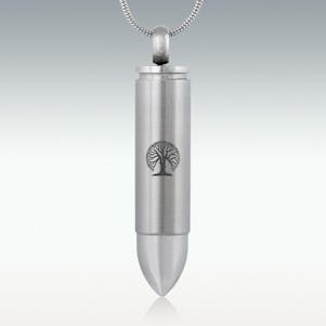 Tree of Life Bullet Cremation Jewelry - Engravable
