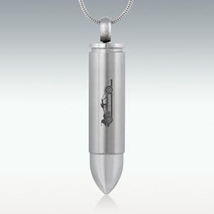 Race Car Bullet Cremation Jewelry - Engravable