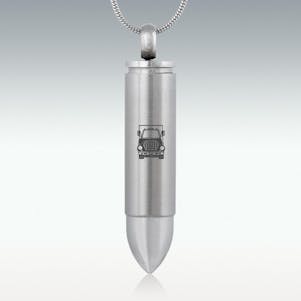 Semi Truck Bullet Cremation Jewelry - Engravable