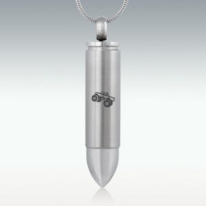 Monster Truck Bullet Cremation Jewelry - Engravable