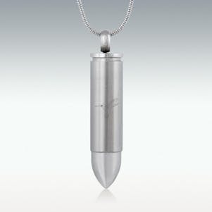 Hummingbird Bullet Cremation Jewelry - Engravable