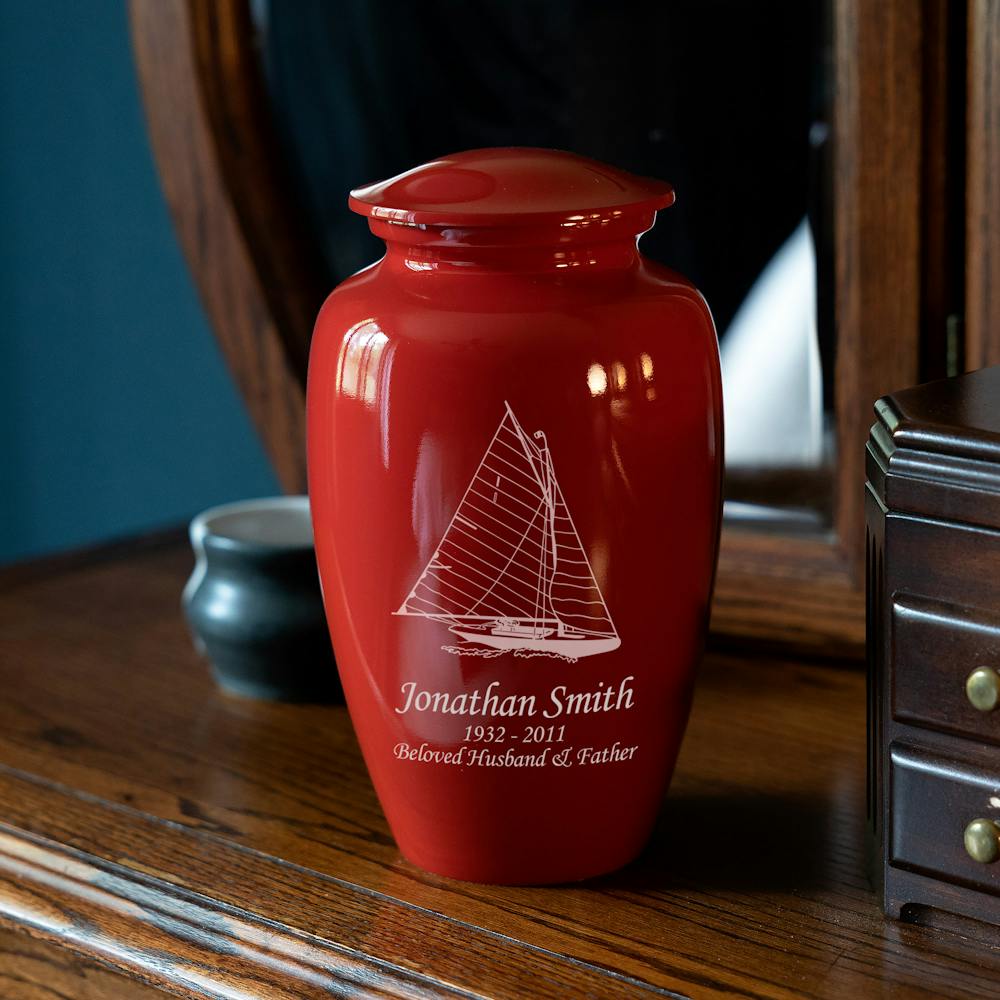 Custom Nautical Urns  Personalized Boat Urns for Ashes