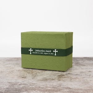Natural Green Biodegradable Box Cremation Urn