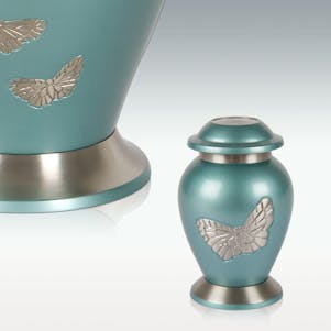 Butterfly Gathering Keepsake Cremation Urn - Engravable