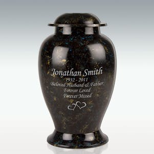 Large Night Sky Cremation Urn - Engravable