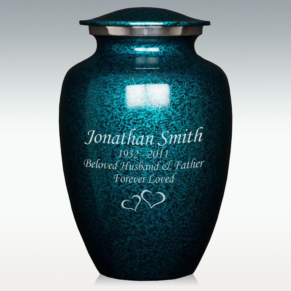 Perfect Memorials Custom Engraved Extra Large Woodland Cremation top Urn