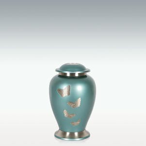 Small Butterfly Gathering Cremation Urn - Engravable