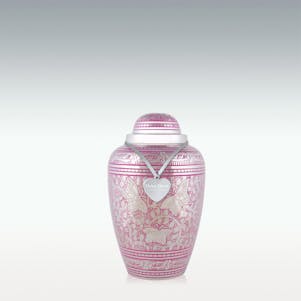 Small Brilliant Butterflies Cremation Urn - Engravable