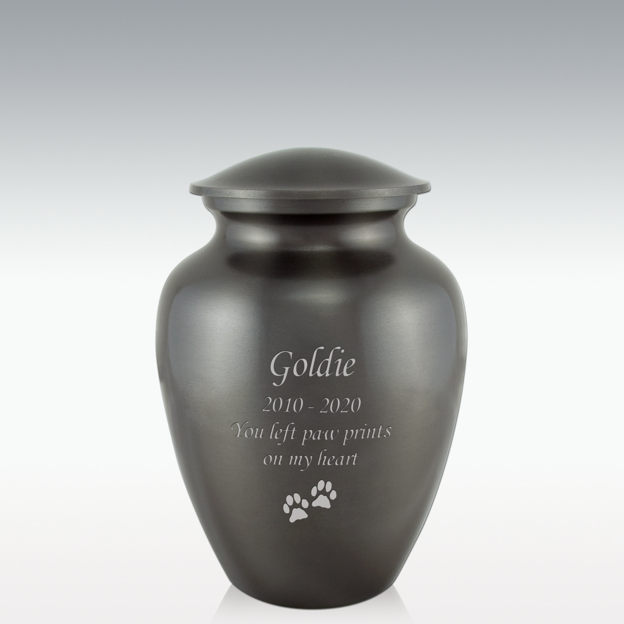 Pet urns for dogs engraved hotsell