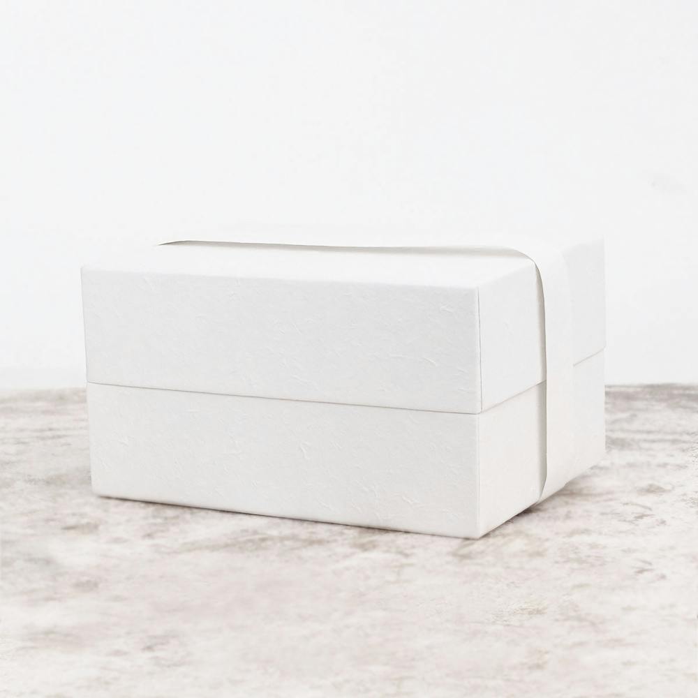 White Biodegradable Box Urn - Perfect Memorials