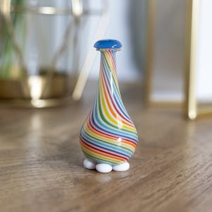 Rainbow Glass Keepsake Cremation Urn