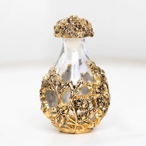 Gold Victorian Tear Bottle