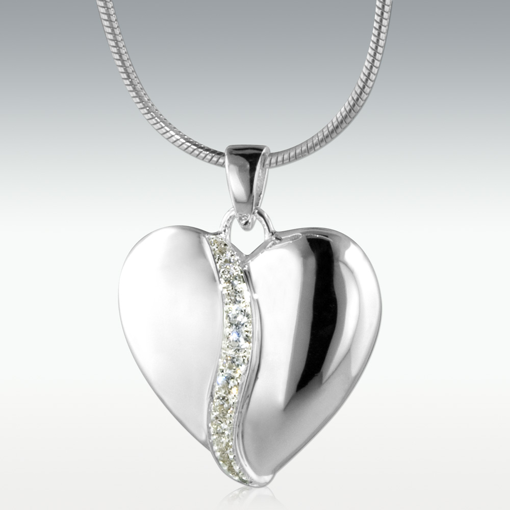 platinum cremation jewelry