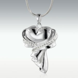 Gift of Love Sterling Silver Cremation Jewelry - Engravable