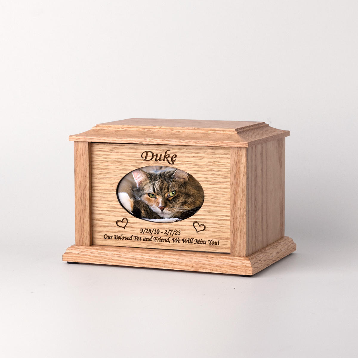 Cat urn box hotsell