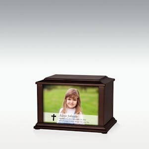 Custom Photo Infinite Impression Child Cremation Urn -Engravable