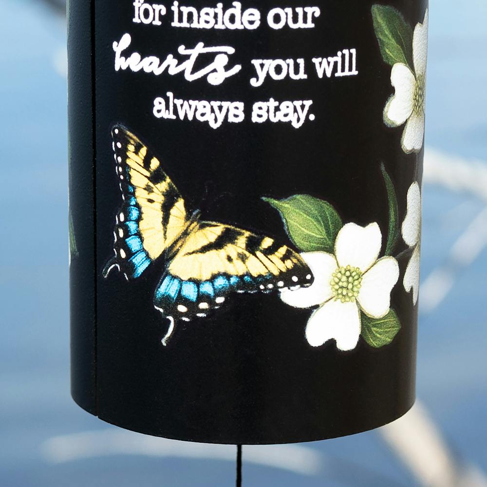 Wind Chimes - Vintage Style - inside our hearts you will always stay -  35