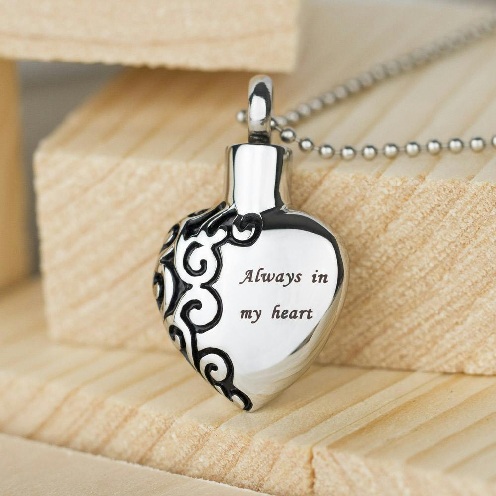 Stainless Steel Cremation Jewelry - Perfect Memorials