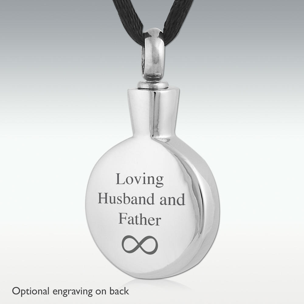 Husband on sale cremation jewelry