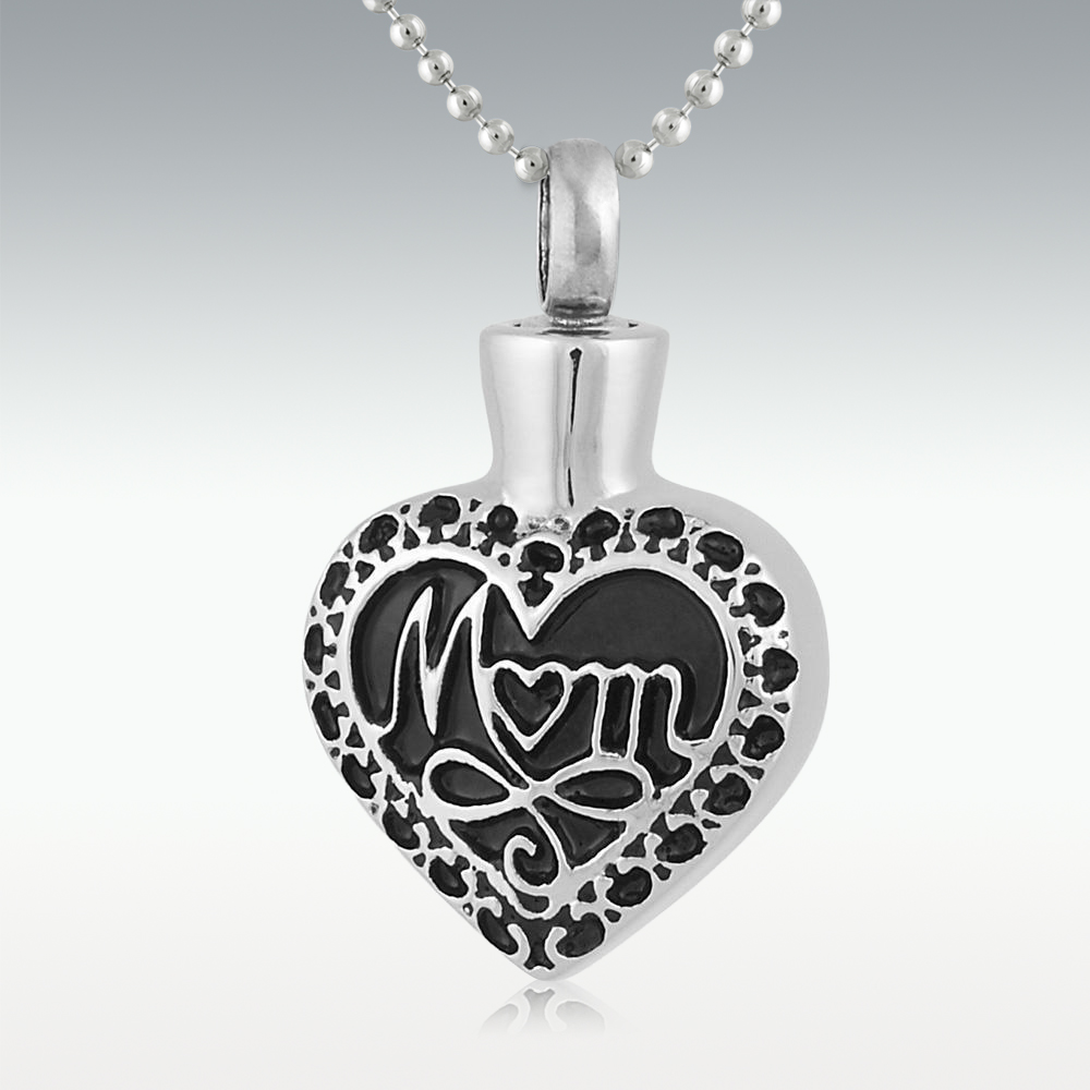 Cremation necklace best sale for mom