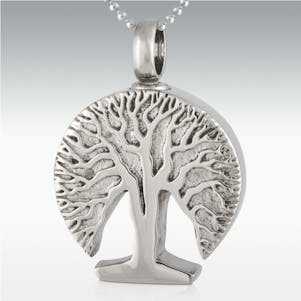Tree of Life Stainless Cremation Jewelry - Engraveable