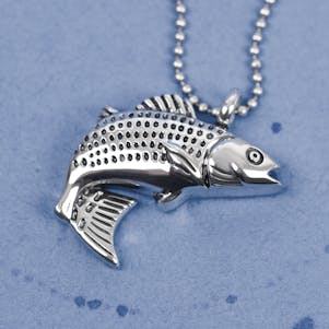 Fresh Water Fish Stainless Steel Cremation Jewelry