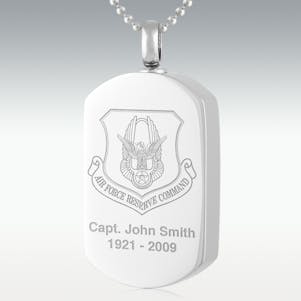 Air Force Reserve Command Stainless Steel Cremation Jewelry