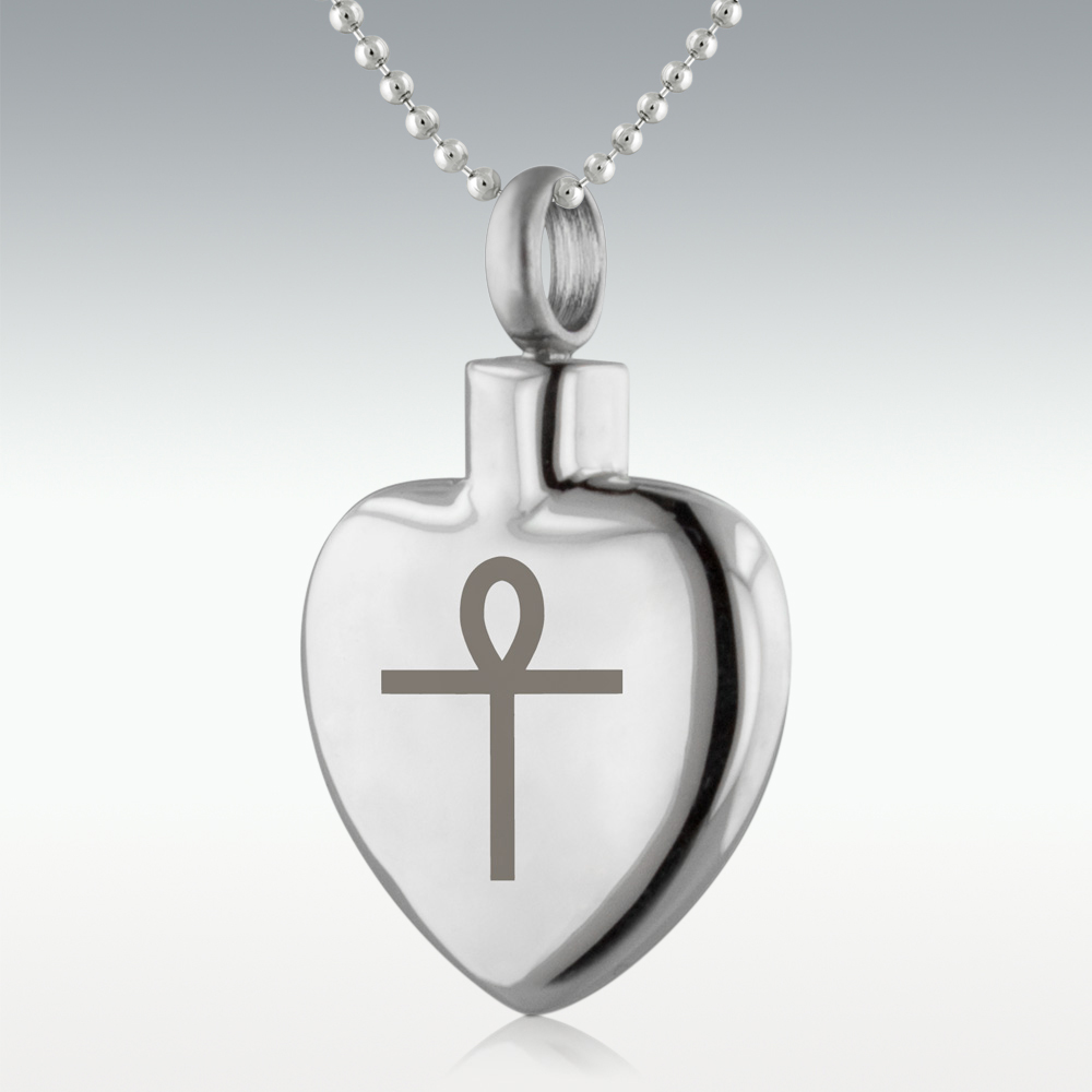 ankh cremation jewelry