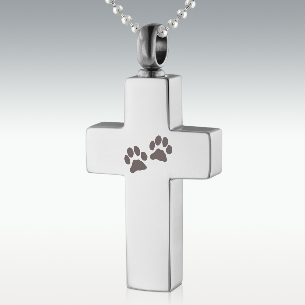 Paw print sales cremation jewelry