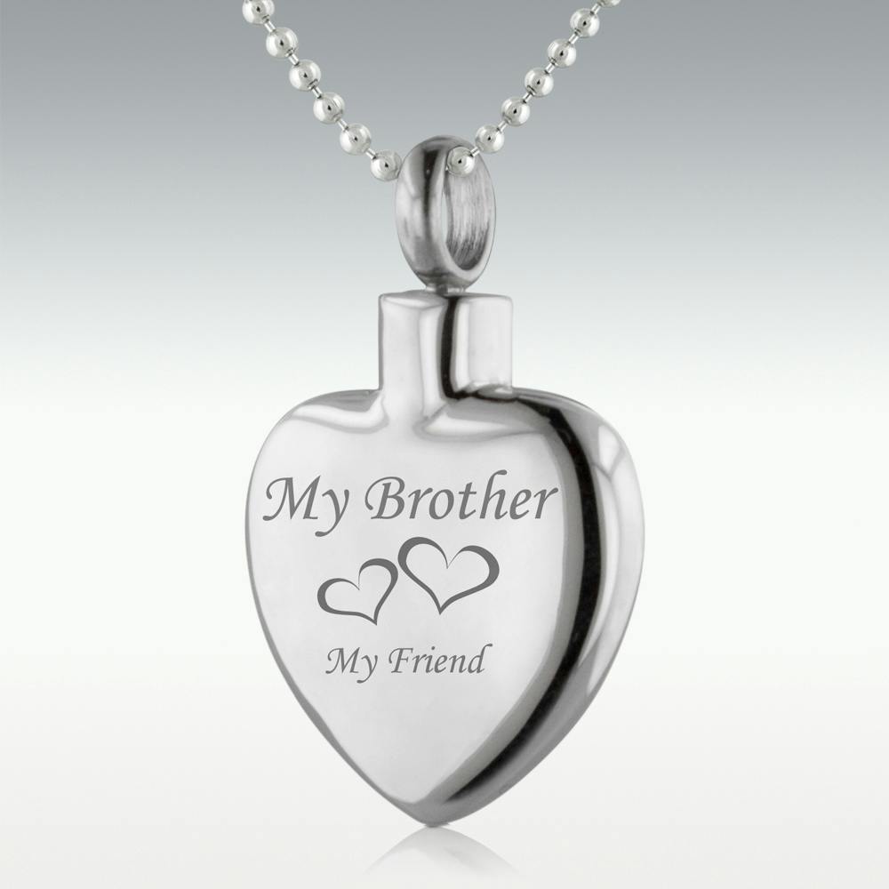 3-7 Pcs/Set Friends Family Engraved Names Heart Shaped Matching