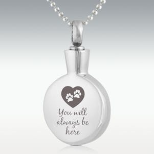 Always Here Stainless Steel Cremation Jewelry