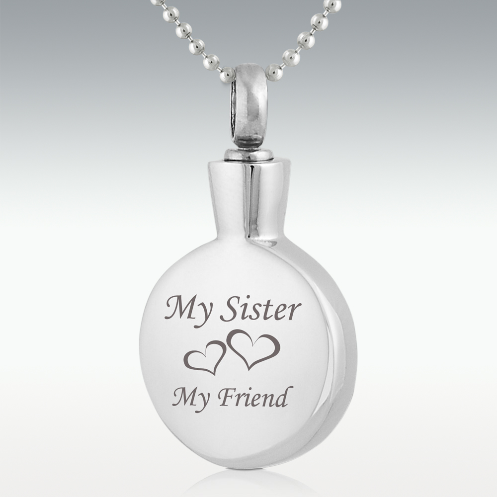 Sister hot sale cremation jewelry