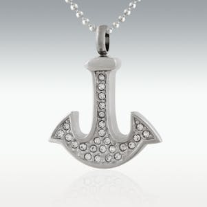Love Anchor Stainless Steel Cremation Jewelry