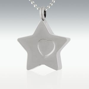 My Lovely Star Stainless Steel Cremation Jewelry
