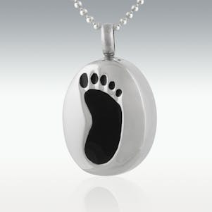 Standing Beside You Stainless Steel Cremation Jewelry