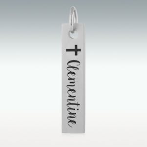 Personalized Name Rectangle Charm