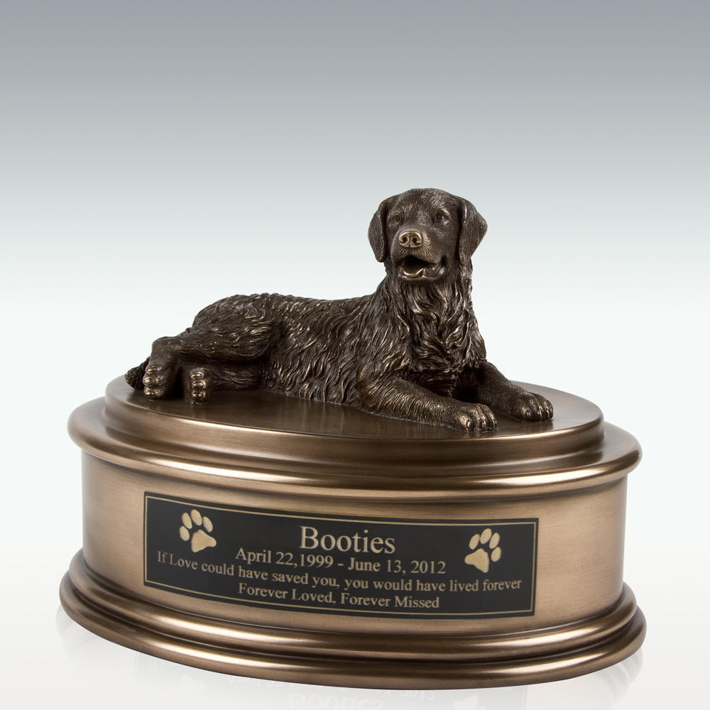 Golden sales retriever urn