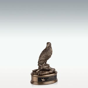 Small Grand Eagle Cremation Urn - Engravable