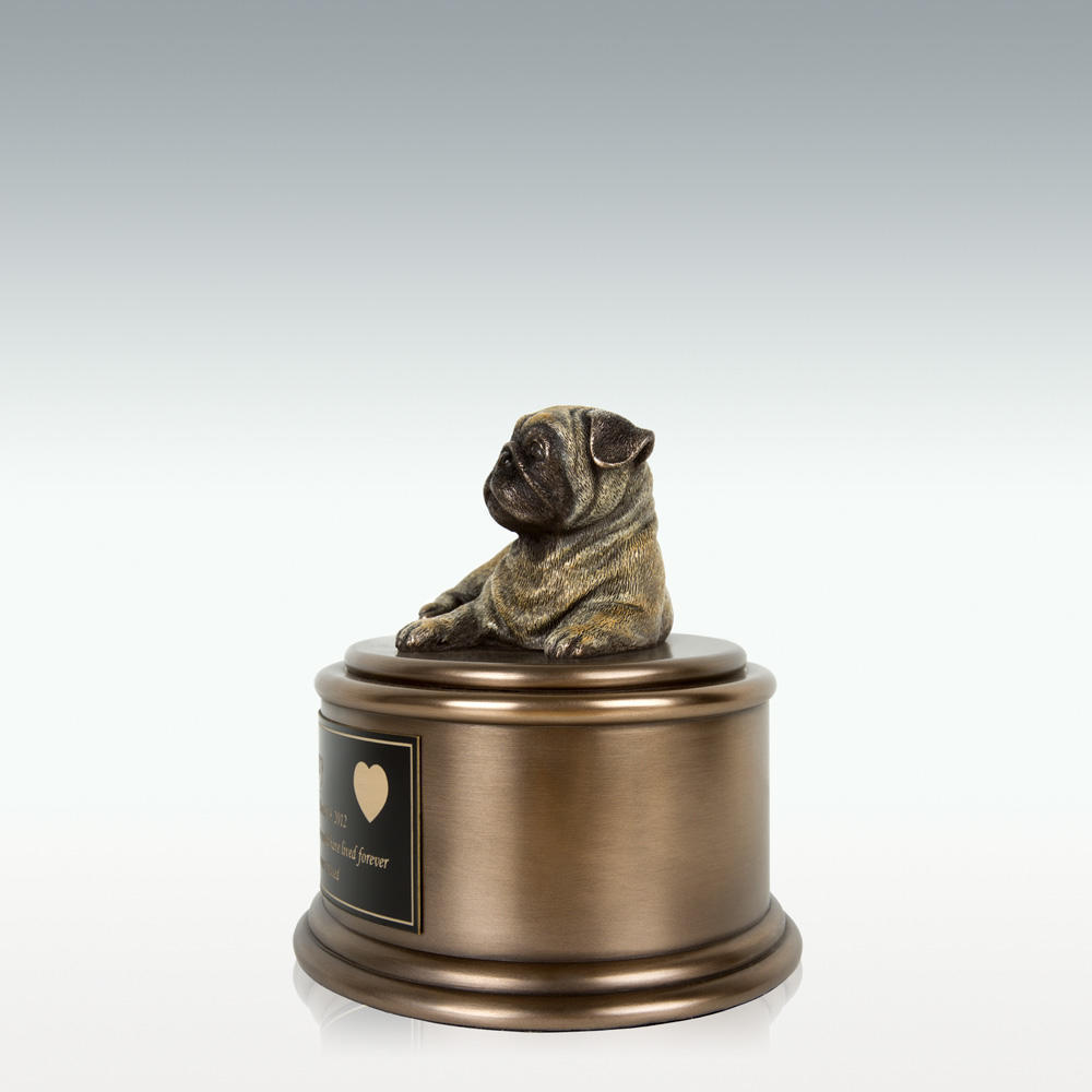 Pug urns for store ashes