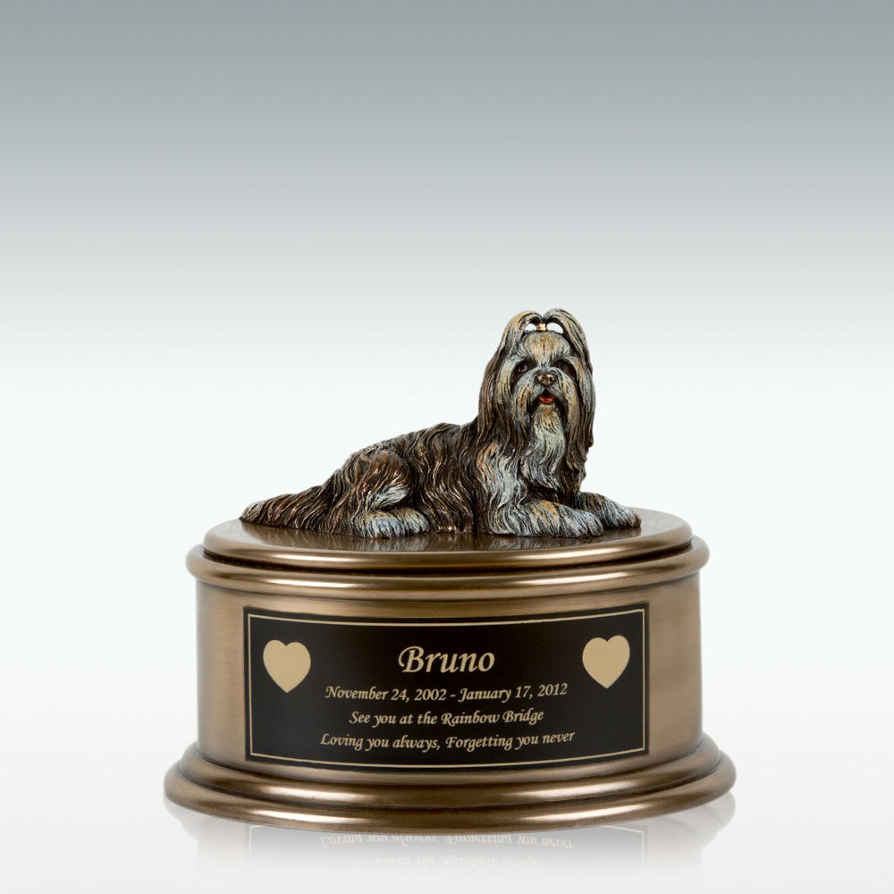 Shih tzu cremation on sale urn