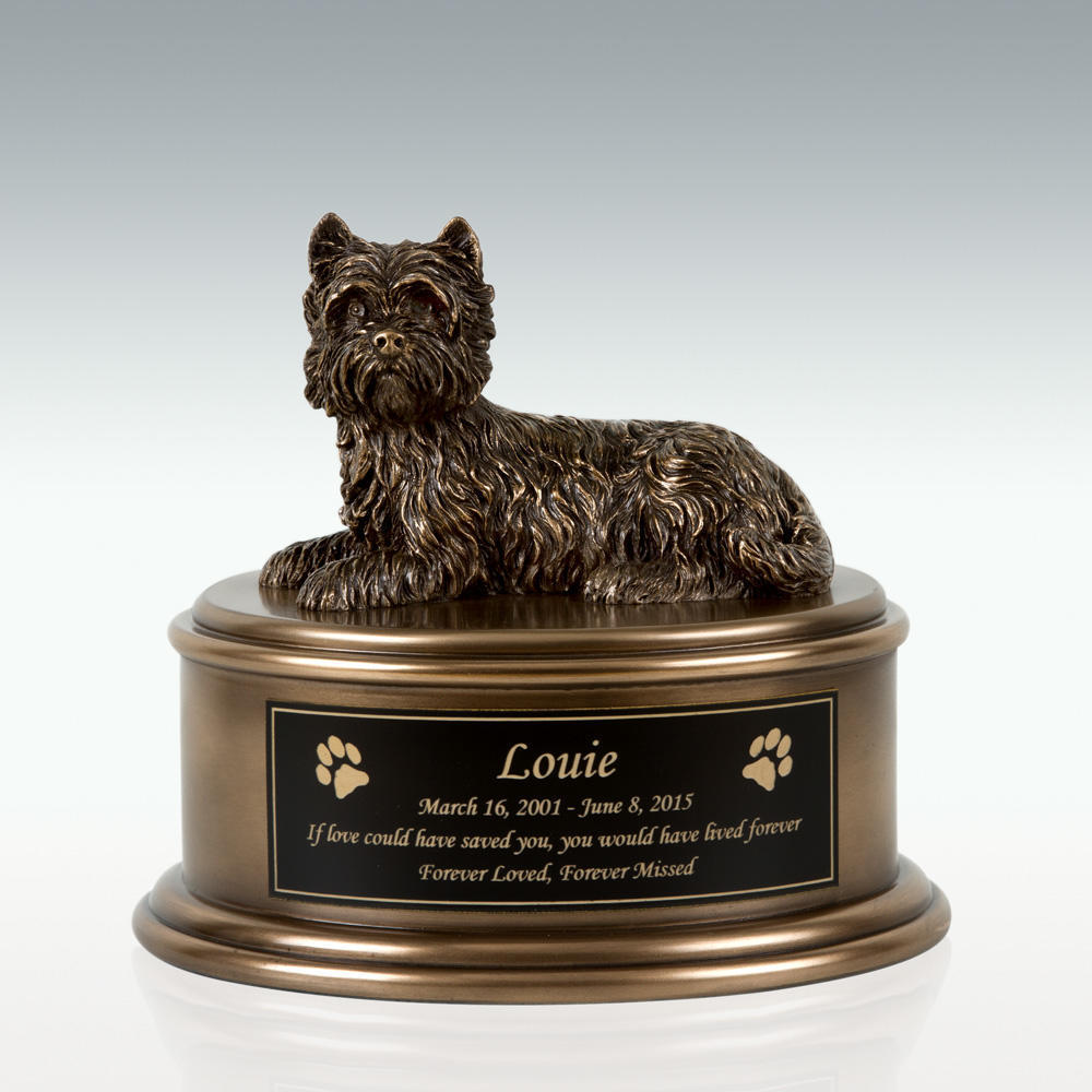 West Highland Terrier Figurine Cremation Urn - Perfect Memorials