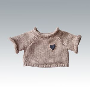 Tan Teddy Bear Sweater - Personalization Optional
