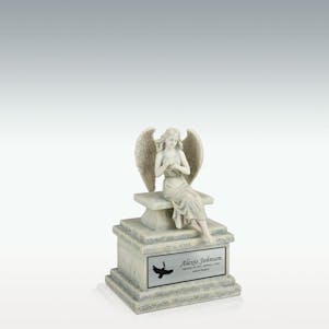 Hold My Heart Angel Child Cremation Urn - Engravable