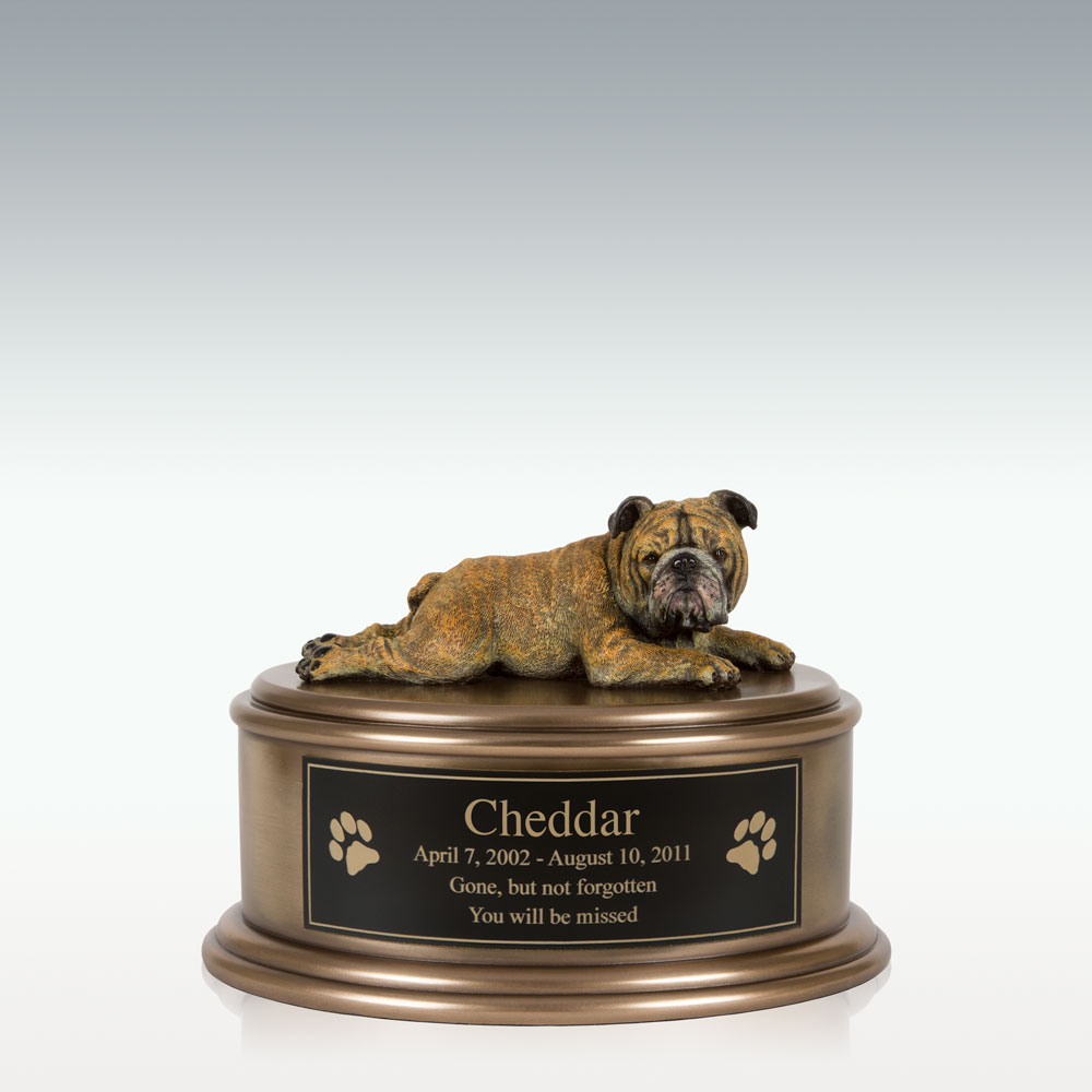 Dog statue urn best sale