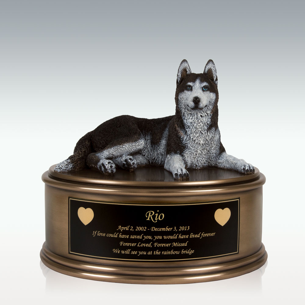 Siberian sale husky urn