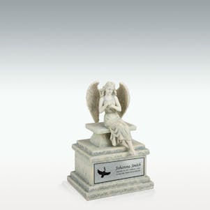 Custom Engraved Hold My Heart Angel Cremation Urn Small